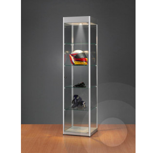 Display Cabinet with Header for logo 500mm
