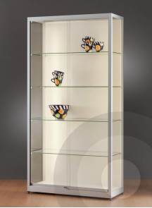 Large glass lit display cabinet 