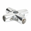 6 way clamp for chrome tube