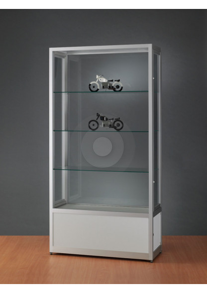 Dust Proof Display Cabinet with Storage Cupboard