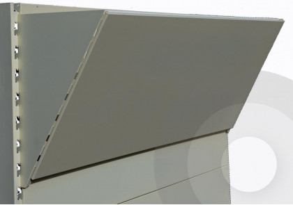 Plain Canopy Silver (RAL9006)