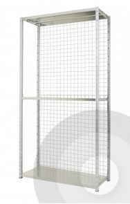 Wire Mesh back cladding for Expo 3 shelving