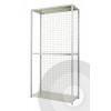 Wire Mesh back cladding for Expo 3 shelving