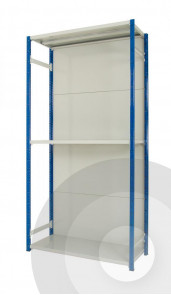 hook in back cladding panels for expo 4 shelving