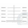 extra shallow maximum display gondola shelving diagram