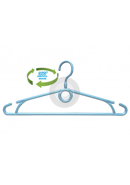 cloths hangers with swivel neck