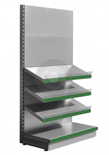 SWSF Silver stationery shelving unit